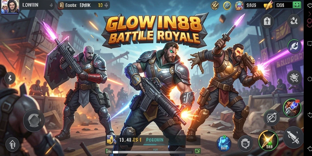 Tampilan seru dari gameplay GLOWIN88 yang menegangkan.