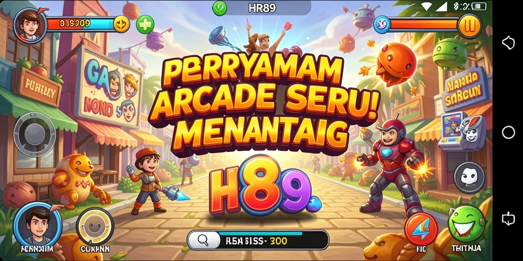 Gameplay seru dan menantang dari HR89 yang menciptakan pengalaman Arcade.