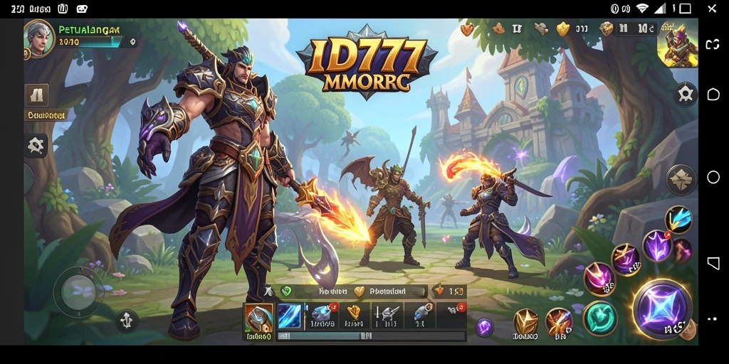 Tampilan gameplay epik dari ID777 yang menampilkan petualangan luar biasa.