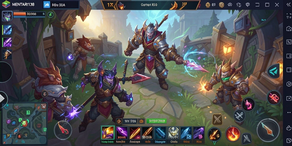 Tangkapan layar gameplay MENTARI138 yang intens dan memukau.