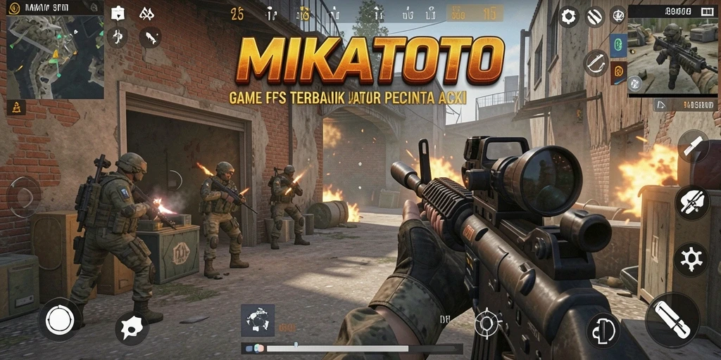 Tampilan dan aksi mendebarkan dalam gameplay MIKATOTO.